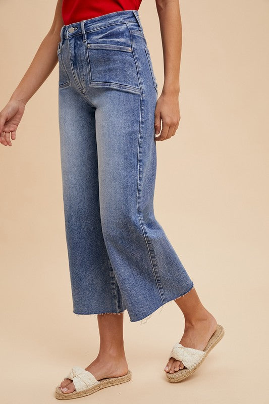 Annie Wear High Rise Wide Leg Jeans - Image 3