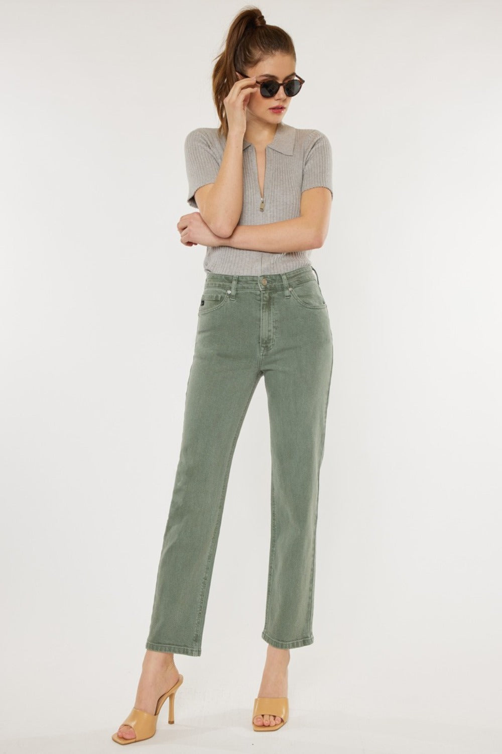 Kancan Ultra High Rise Straight Jeans - Image 3