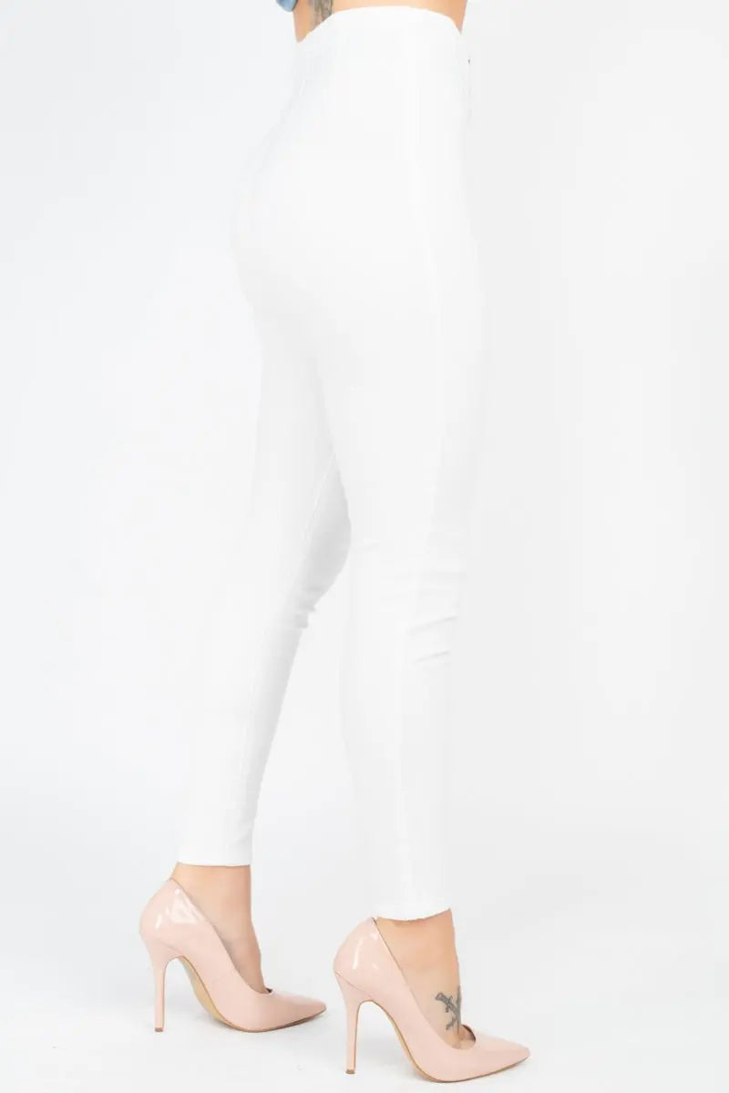 High Waist Denim Jeans - Image 3