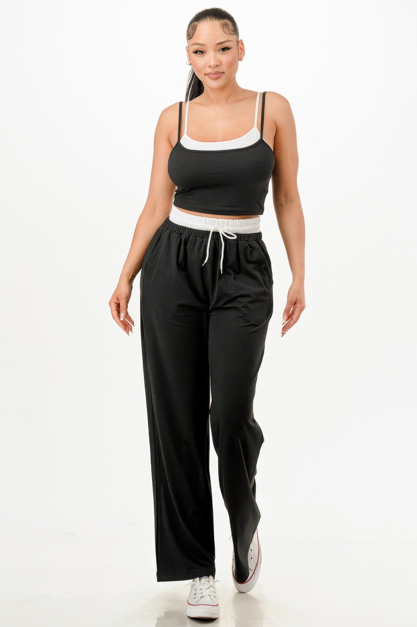Tank Top And Sweatpant Set - Image 2