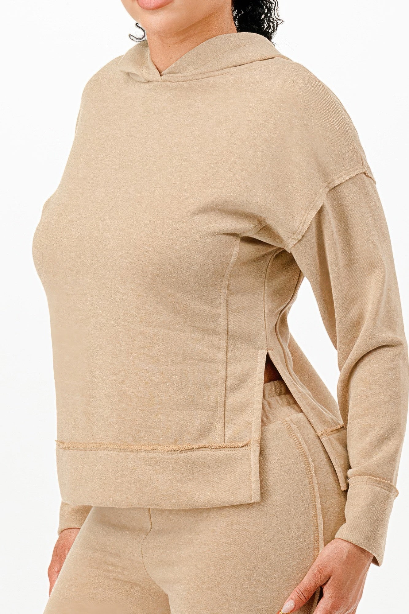 Washed Sweat Two-piece Set - Image 3