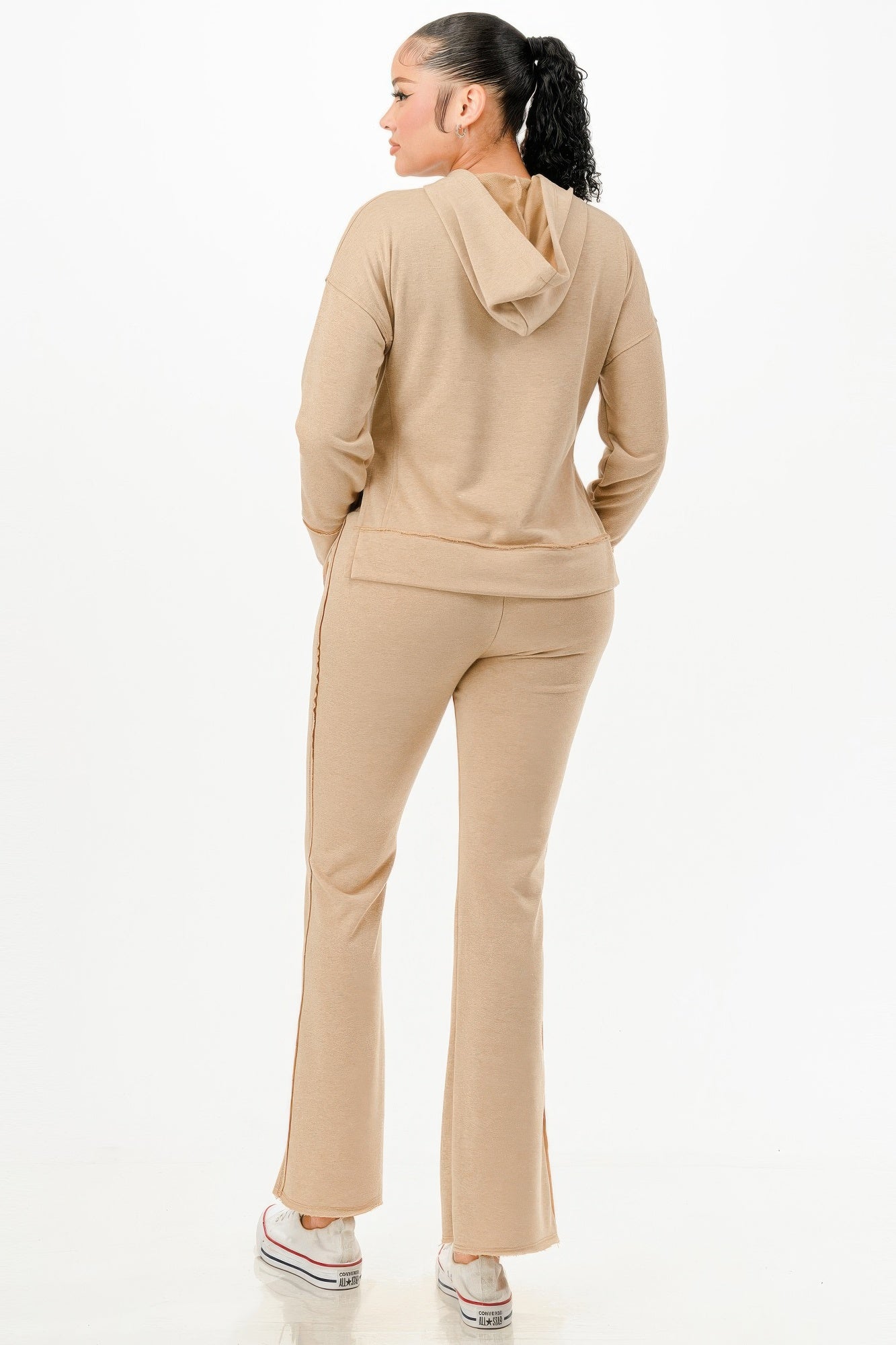 Washed Sweat Two-piece Set - Image 4