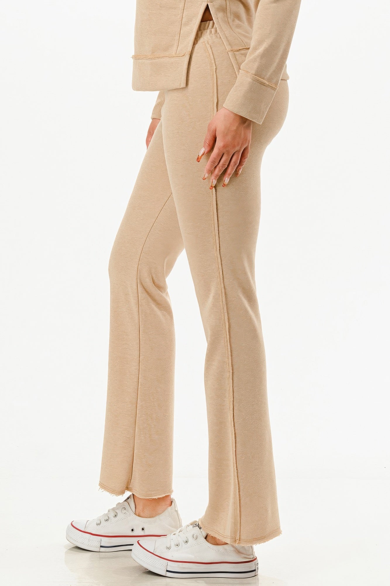 Washed Sweat Two-piece Set - Image 5