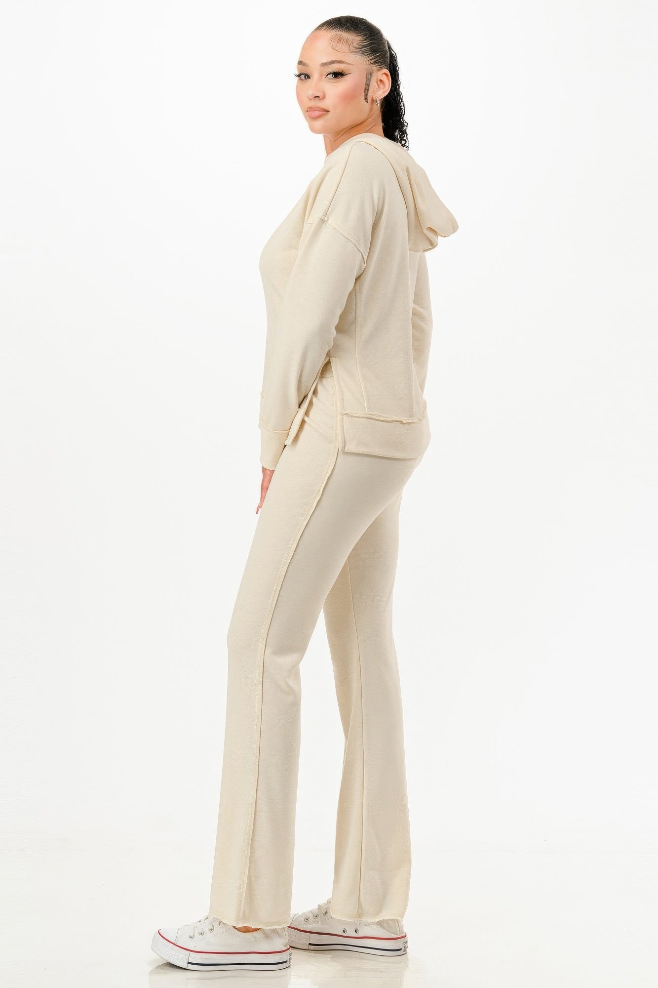 Washed Sweat Two-piece Set - Image 2