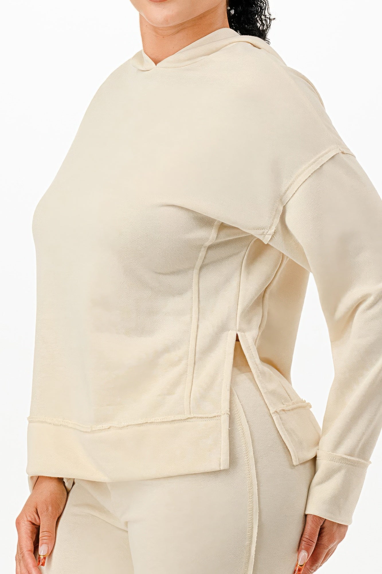 Washed Sweat Two-piece Set - Image 4