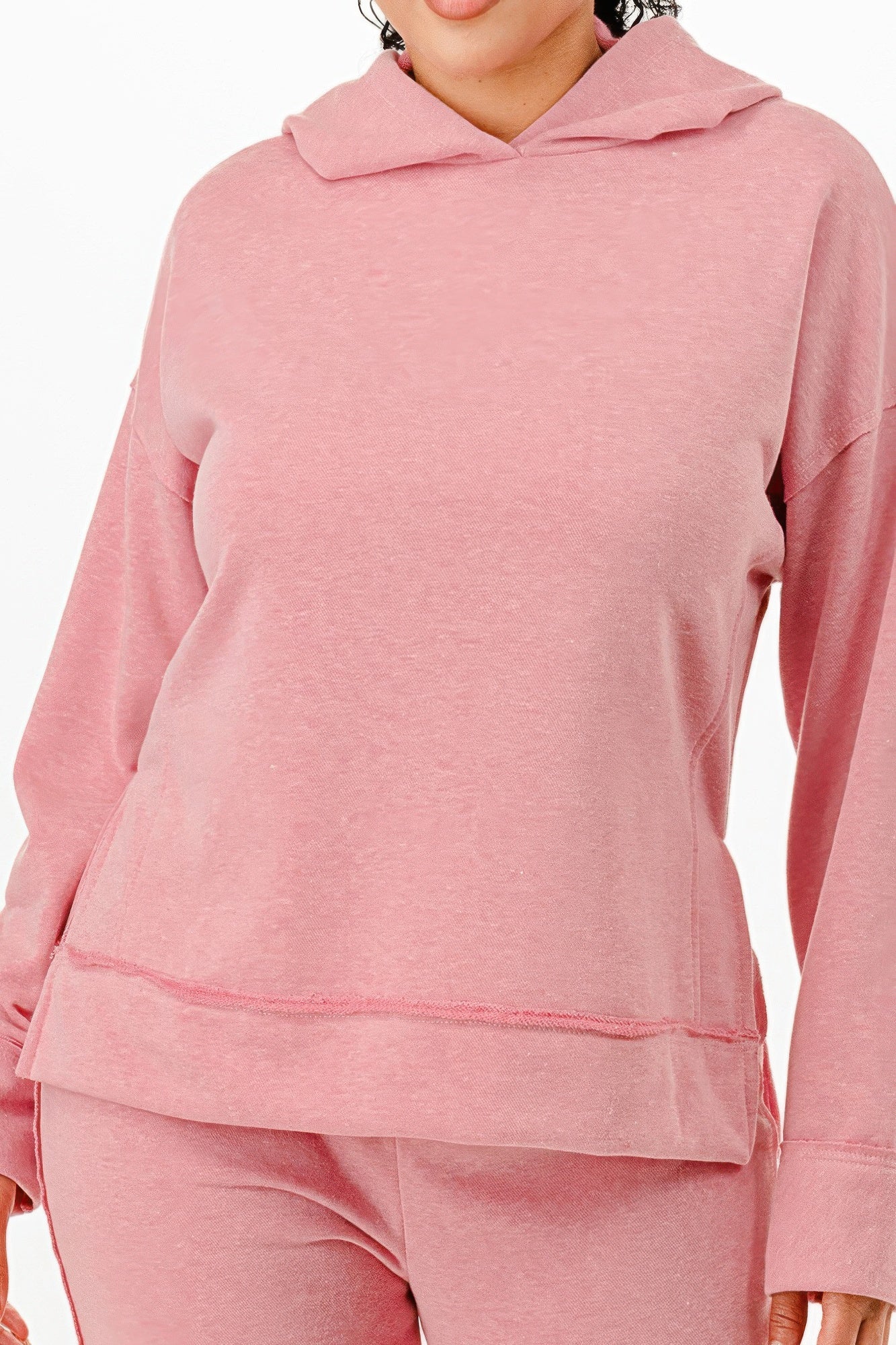 Washed Sweat Two-piece Set - Image 3