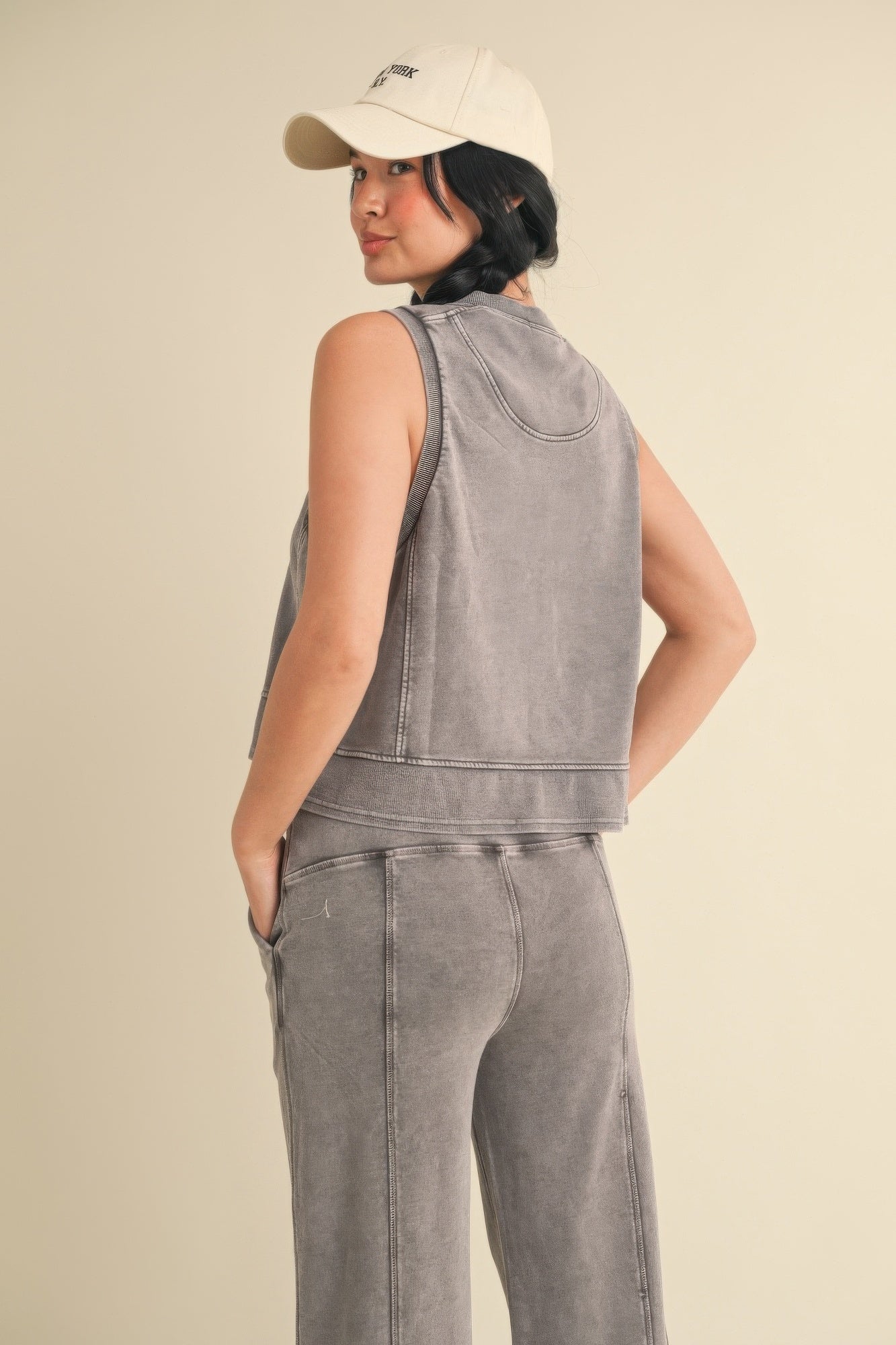 Mineral Wash Sleeveless Top - Image 12