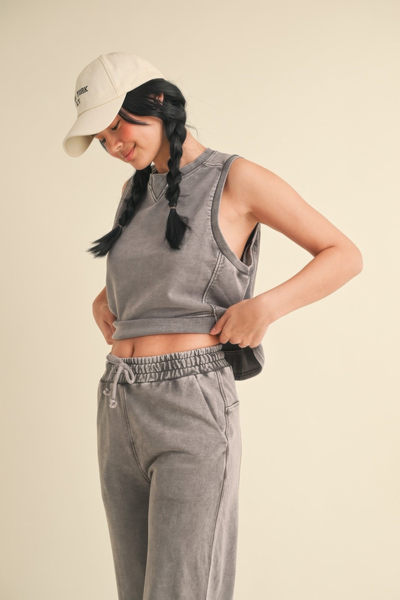 Mineral Wash Sleeveless Top - Image 4