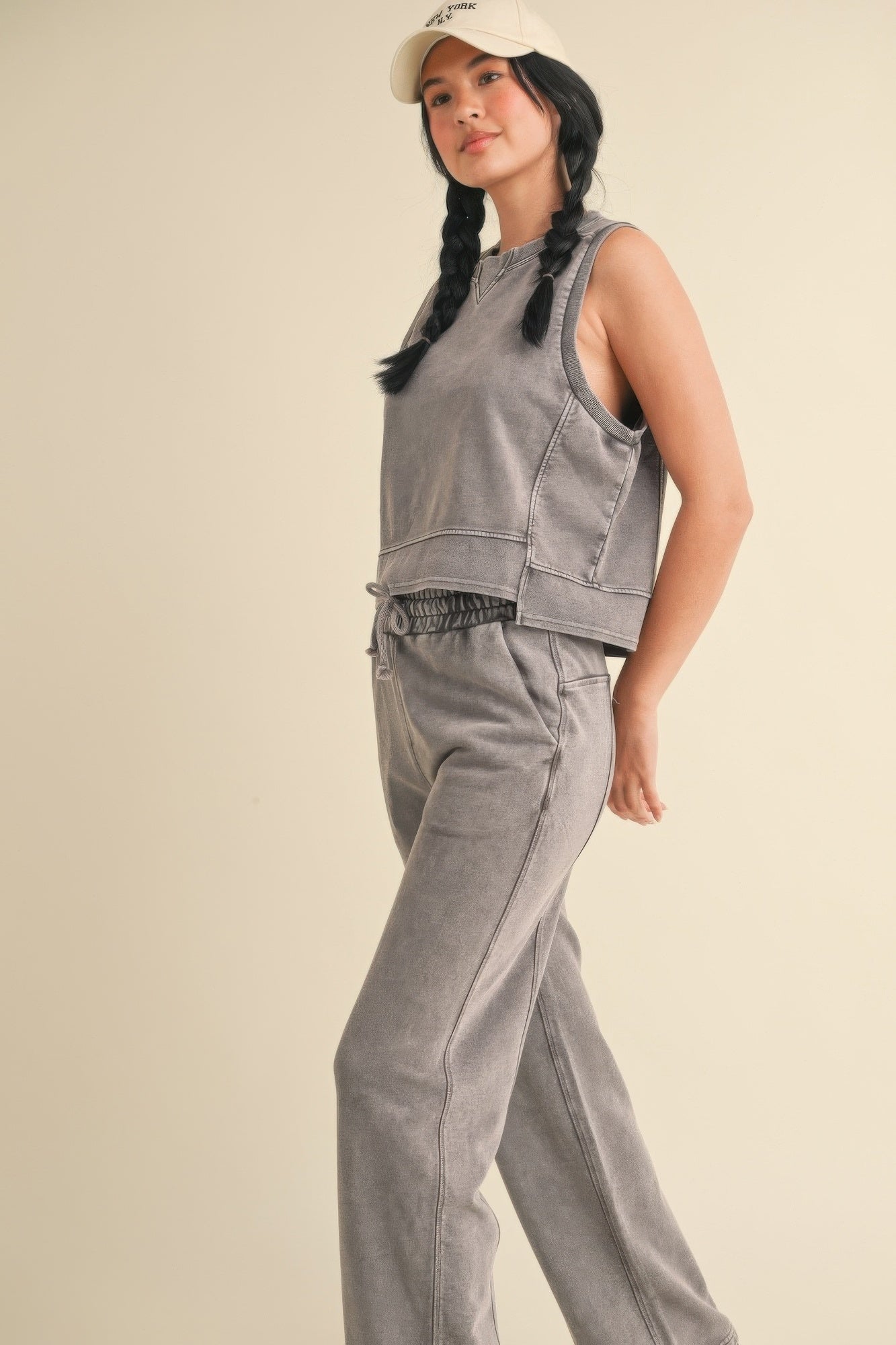 Mineral Wash Sleeveless Top - Image 6