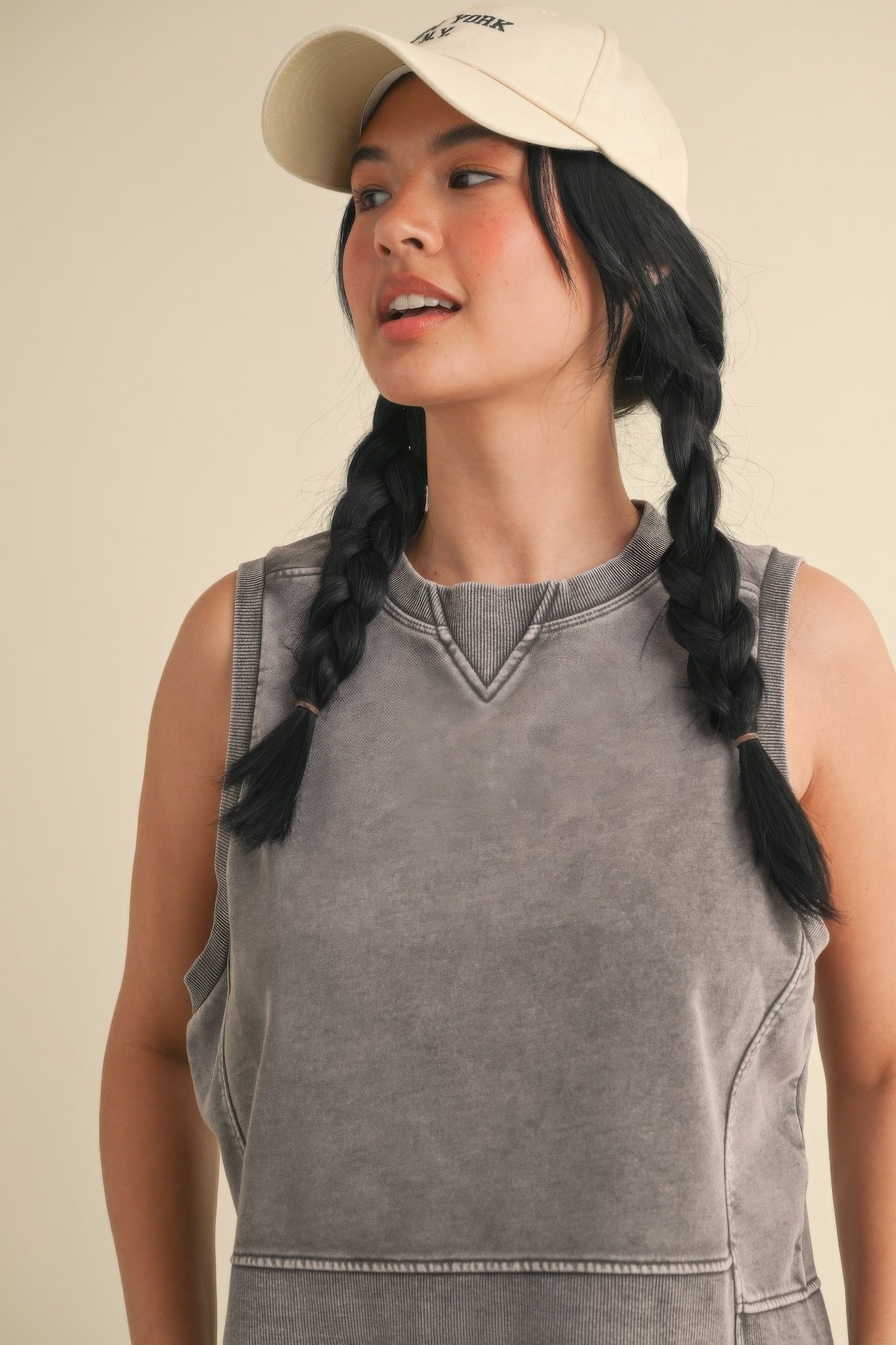 Mineral Wash Sleeveless Top - Image 7