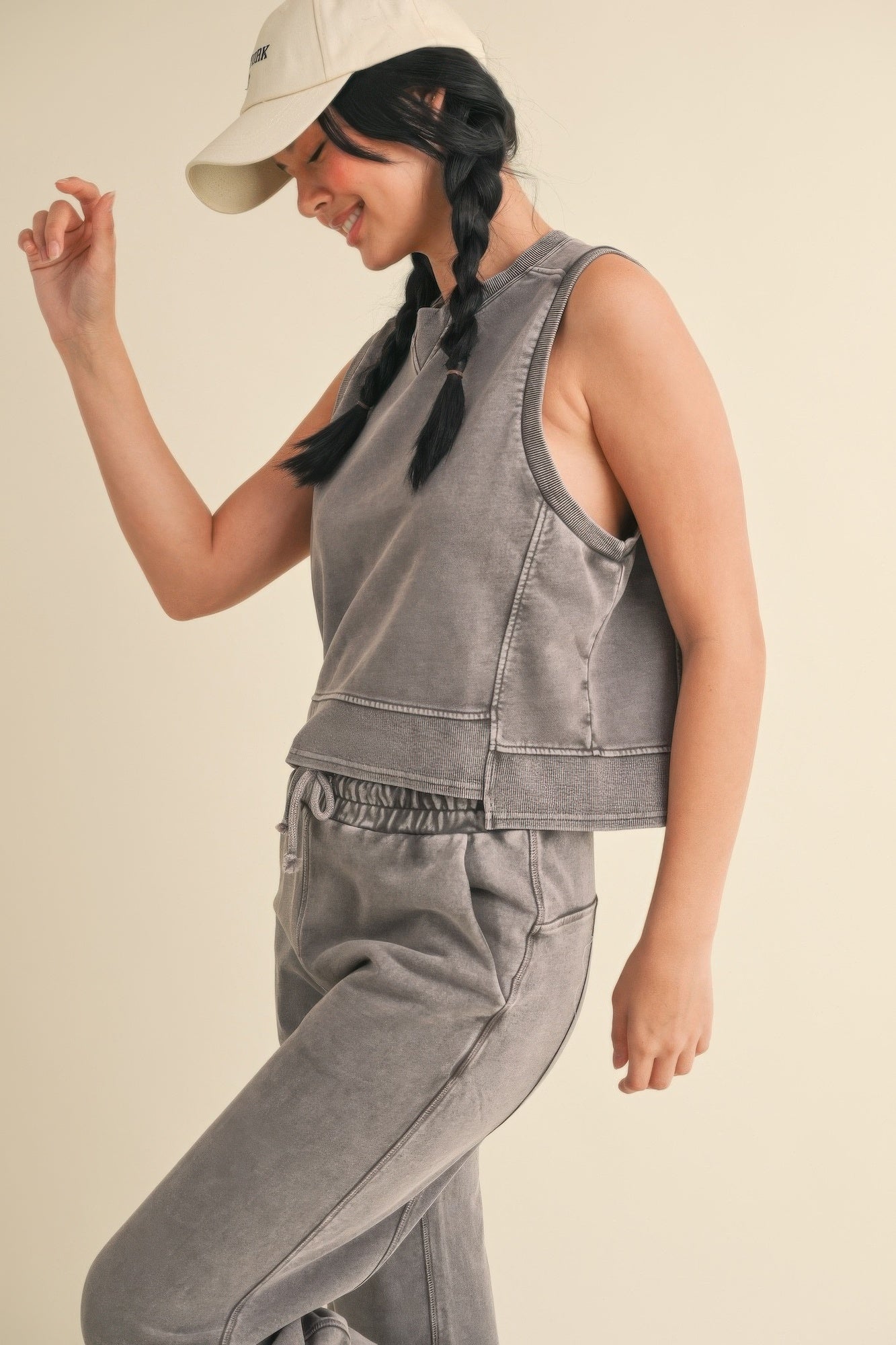 Mineral Wash Sleeveless Top - Image 11