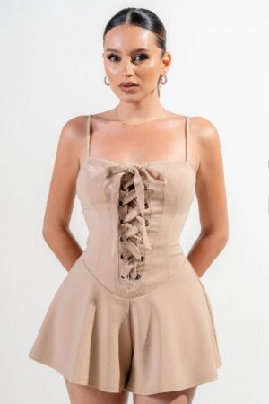 Stretch Woven Jumpsuit