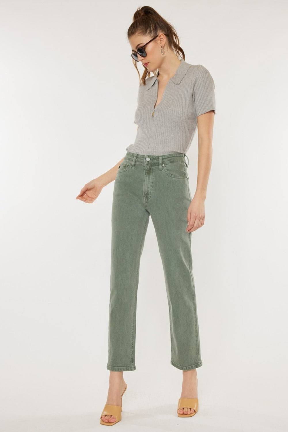 Kancan Ultra High Rise Straight Jeans - Image 4