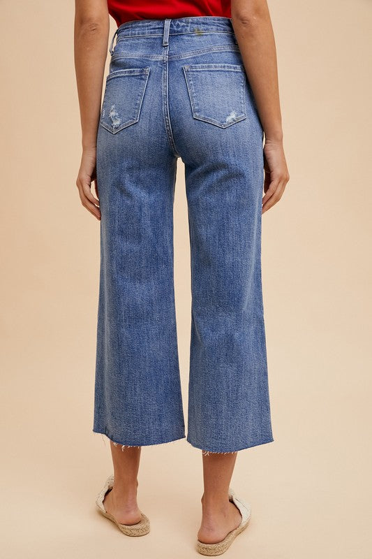 Annie Wear High Rise Wide Leg Jeans - Image 4
